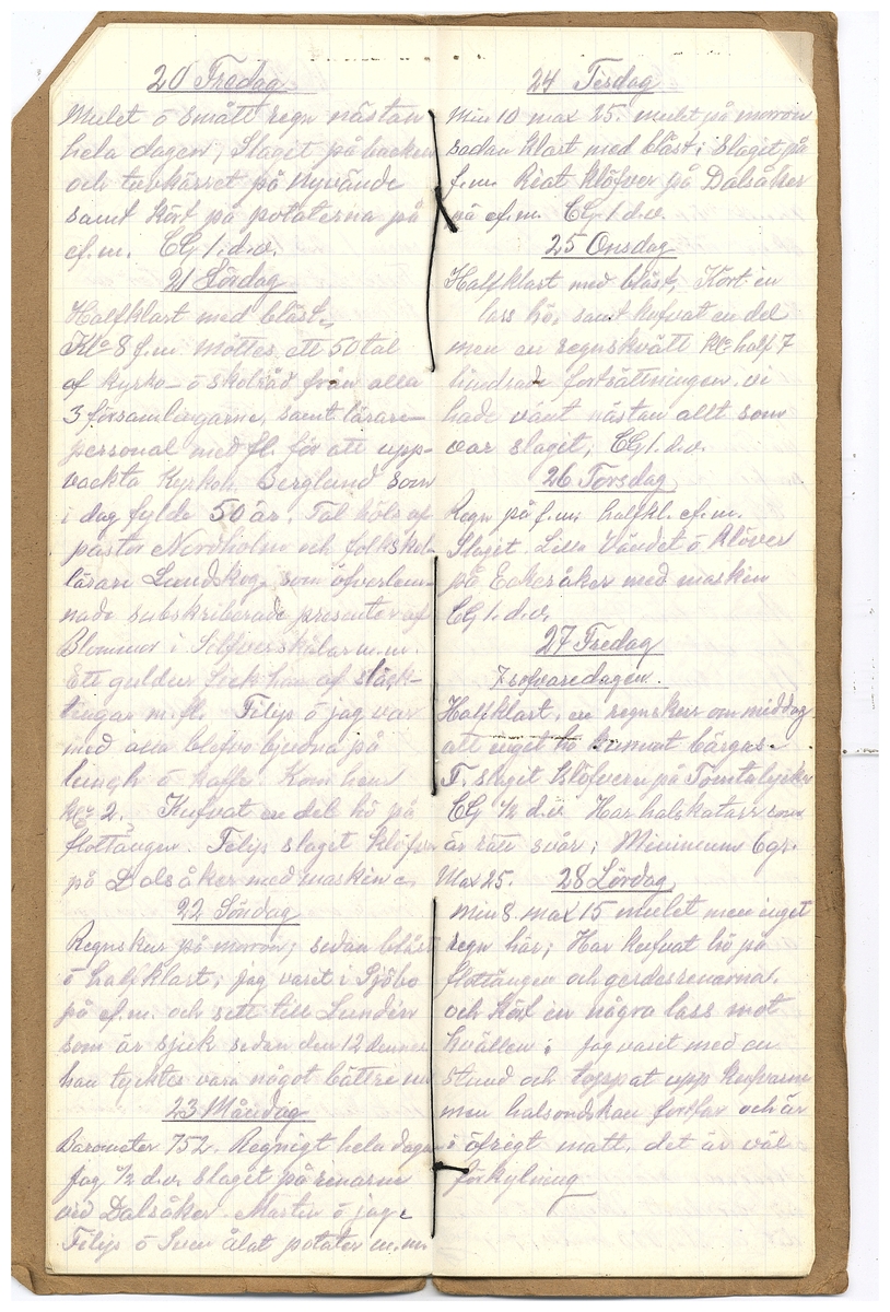 Gullereddagboken 1923 2