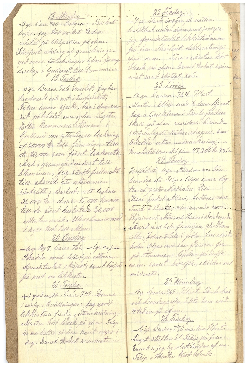 Gullereddagboken 1924 2