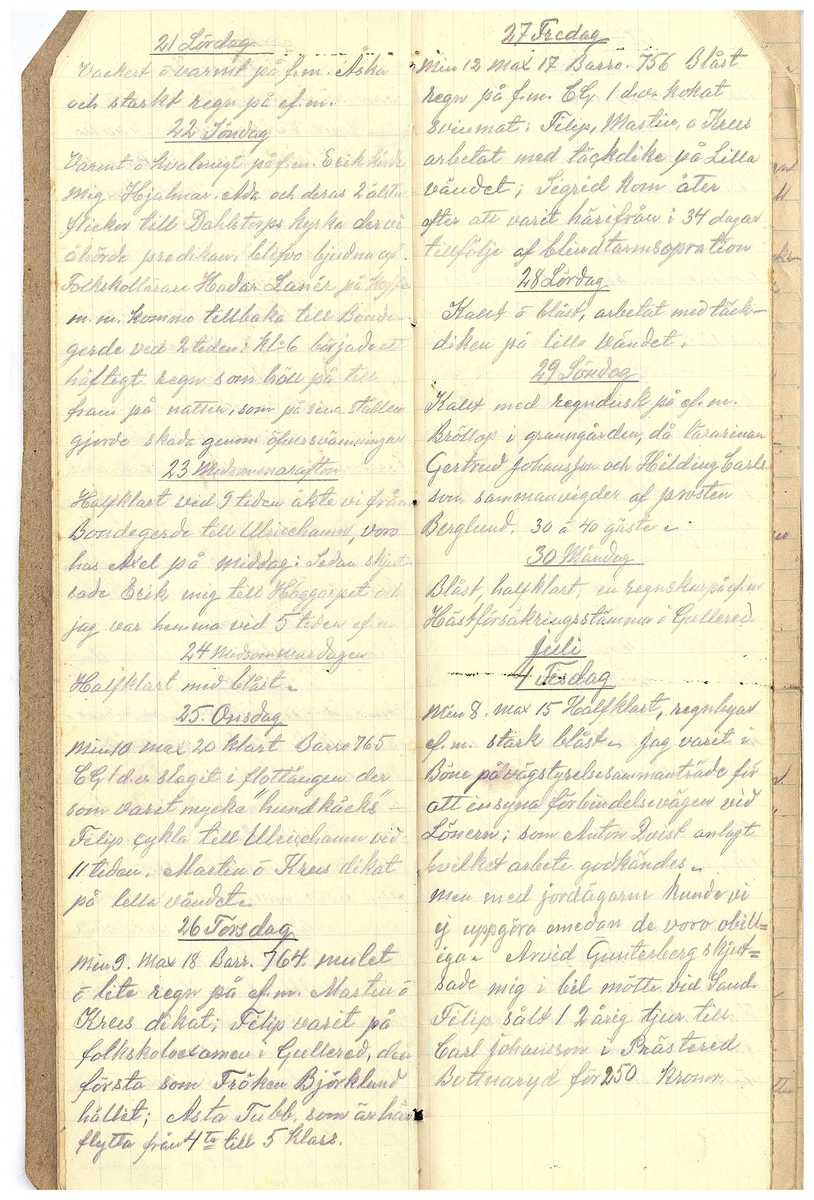 Gullereddagboken 1924 2