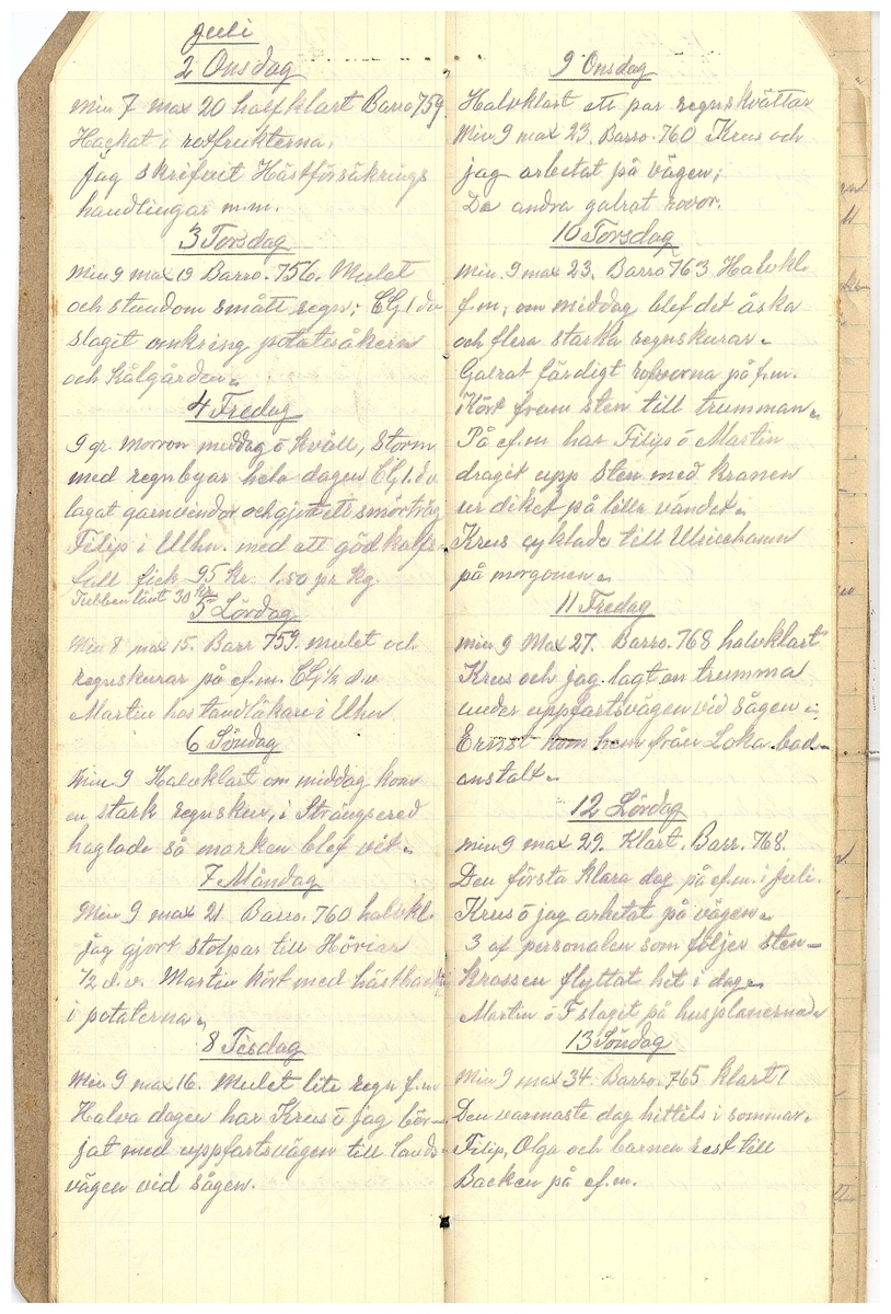 Gullereddagboken 1924 2