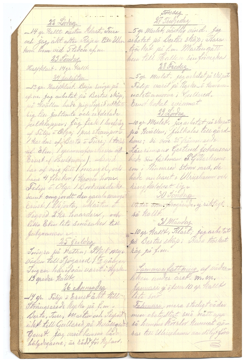 Gullereddagboken 1923 2