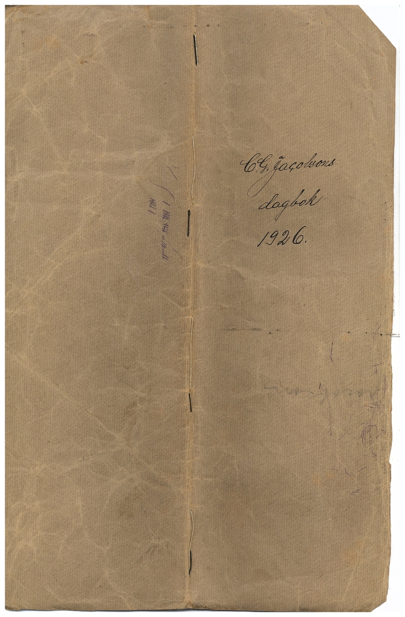 Gullereddagboken 1926 2