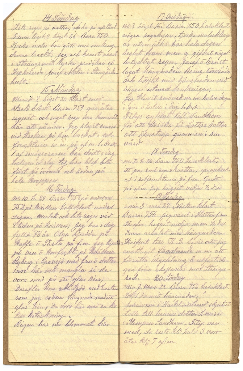 Gullereddagboken 1925