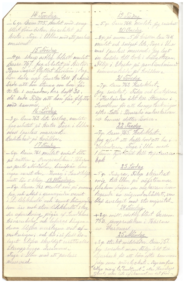 Gullereddagboken 1926 2