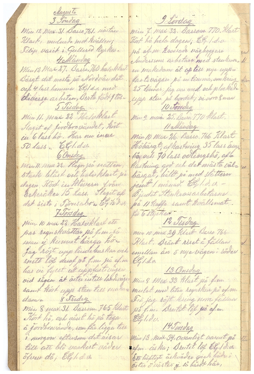 Gullereddagboken 1924 2