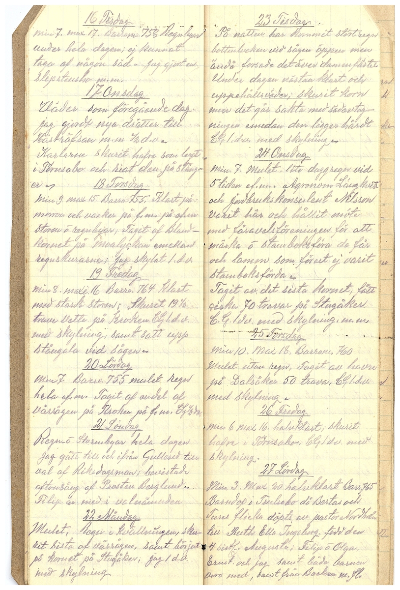 Gullereddagboken 1924 2