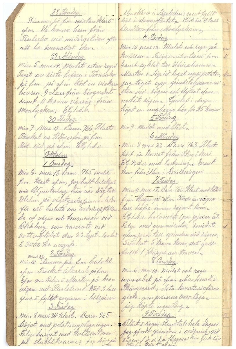 Gullereddagboken 1924 2