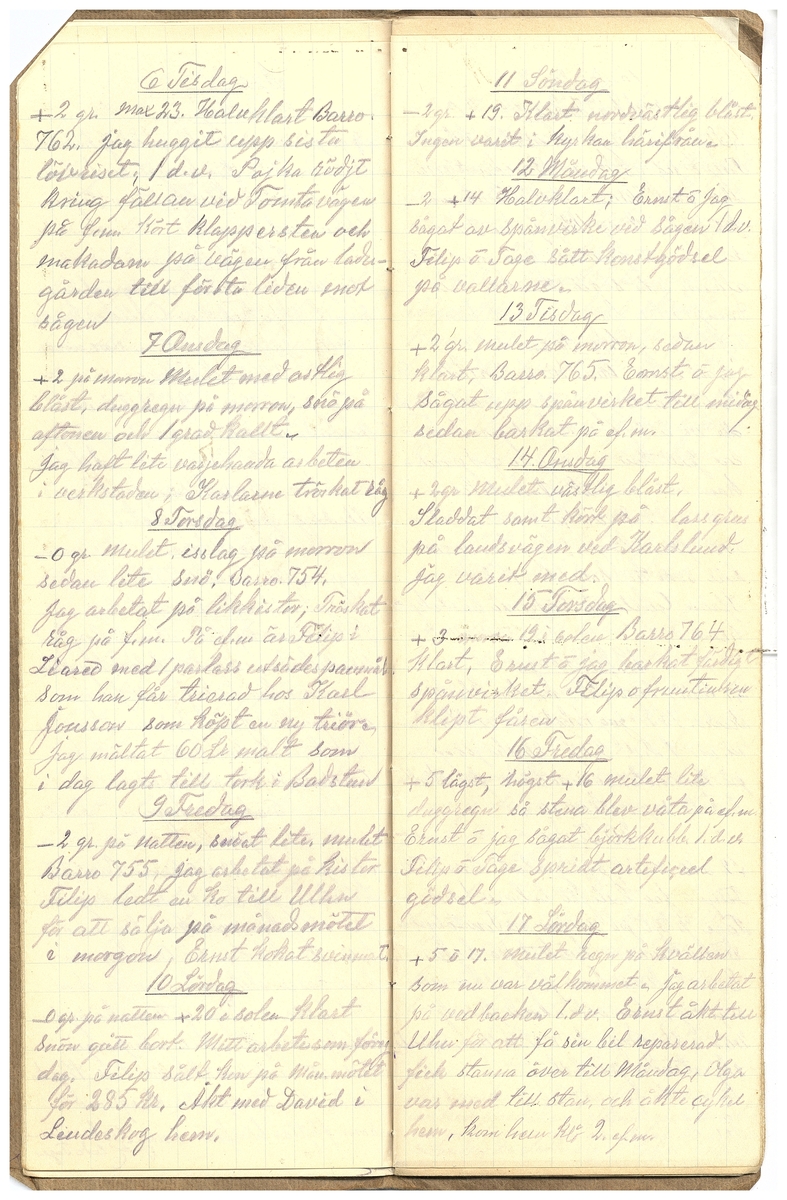 Gullereddagboken 1926 2