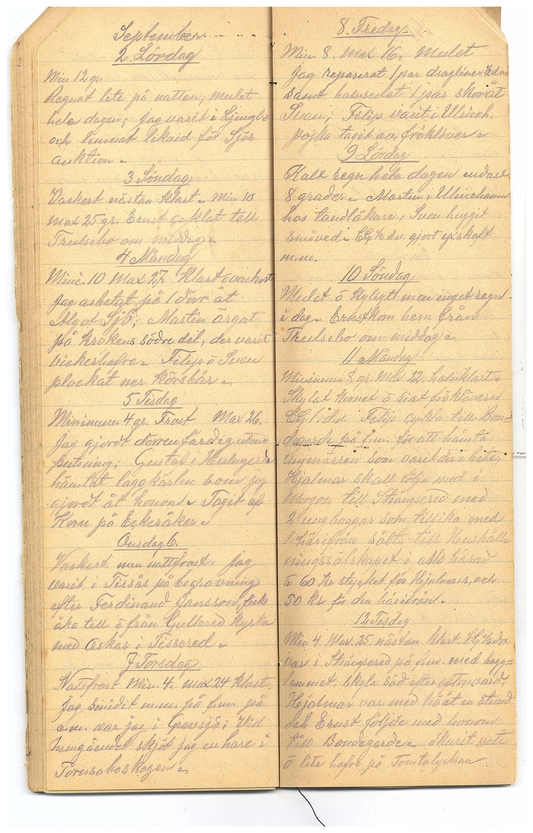 Gullereddagboken 1921-1922