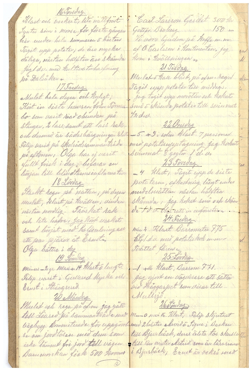 Gullereddagboken 1924 2