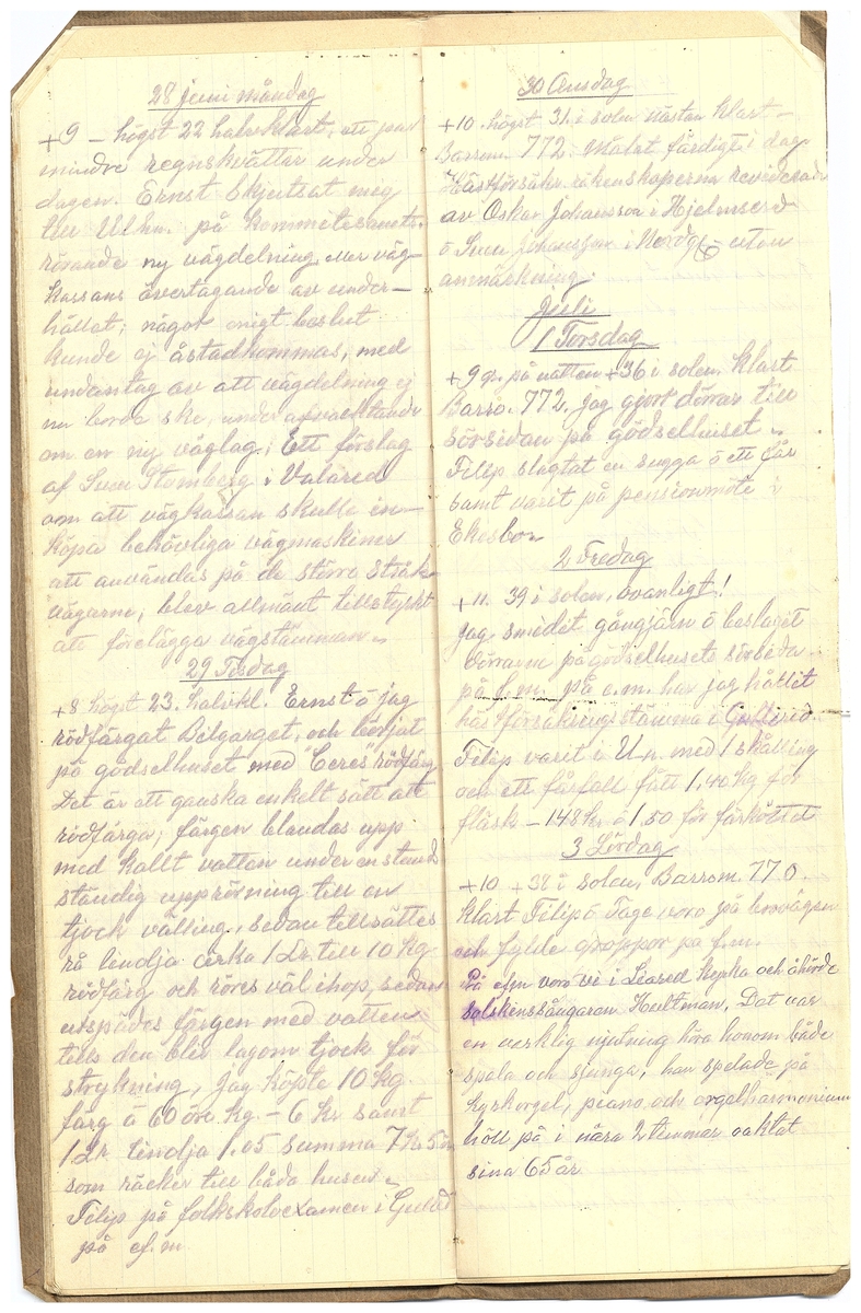 Gullereddagboken 1926 2
