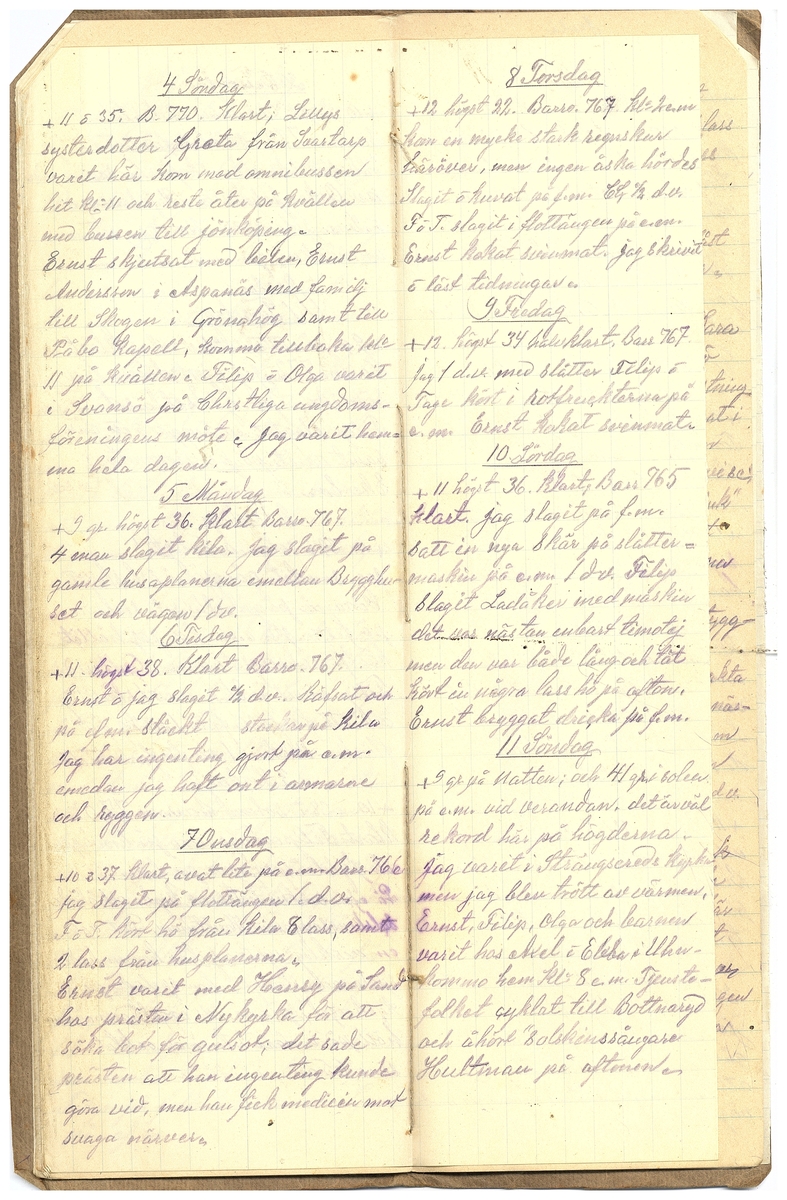 Gullereddagboken 1926 2