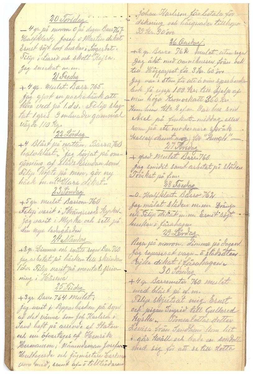 Gullereddagboken 1924 2