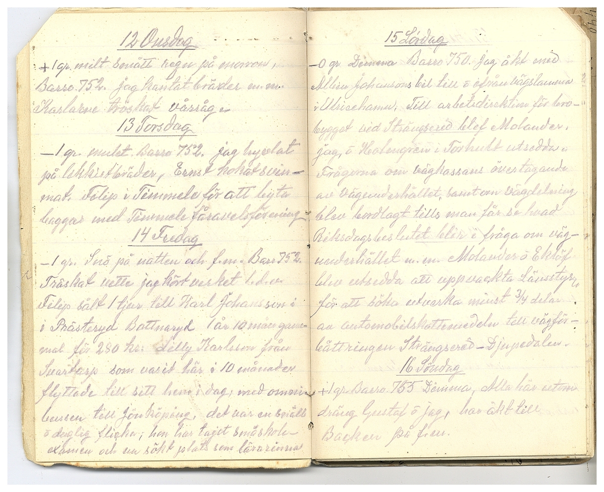 Gullereddagboken 1927 2