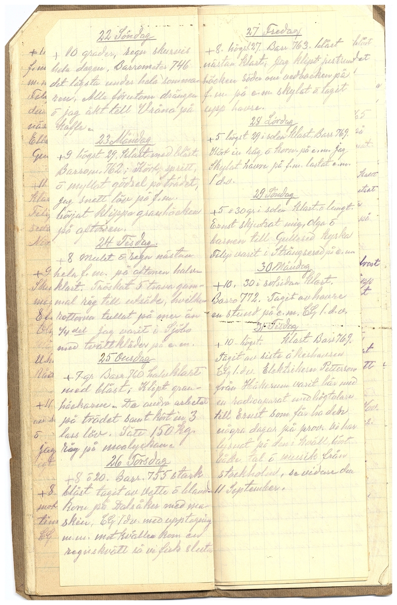 Gullereddagboken 1926 2