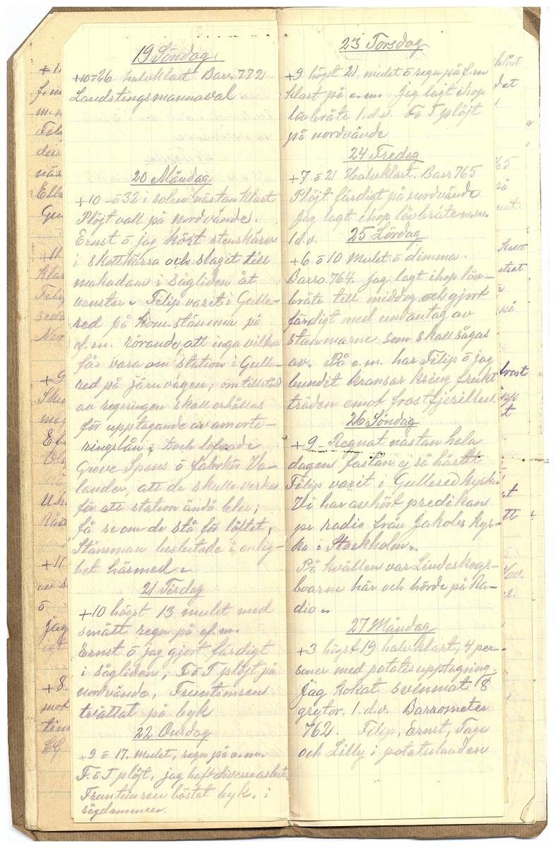 Gullereddagboken 1926 2