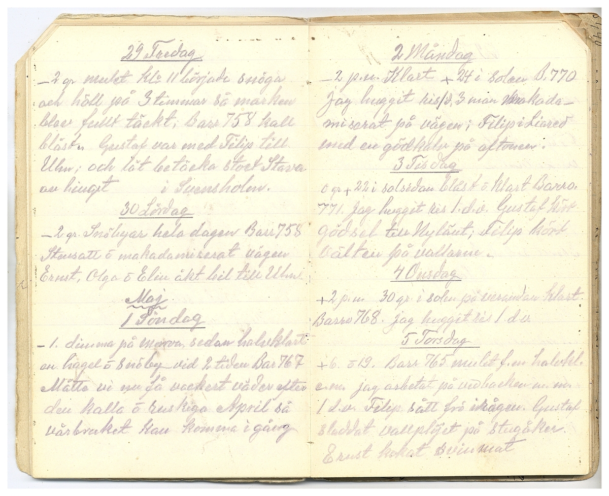 Gullereddagboken 1927 2