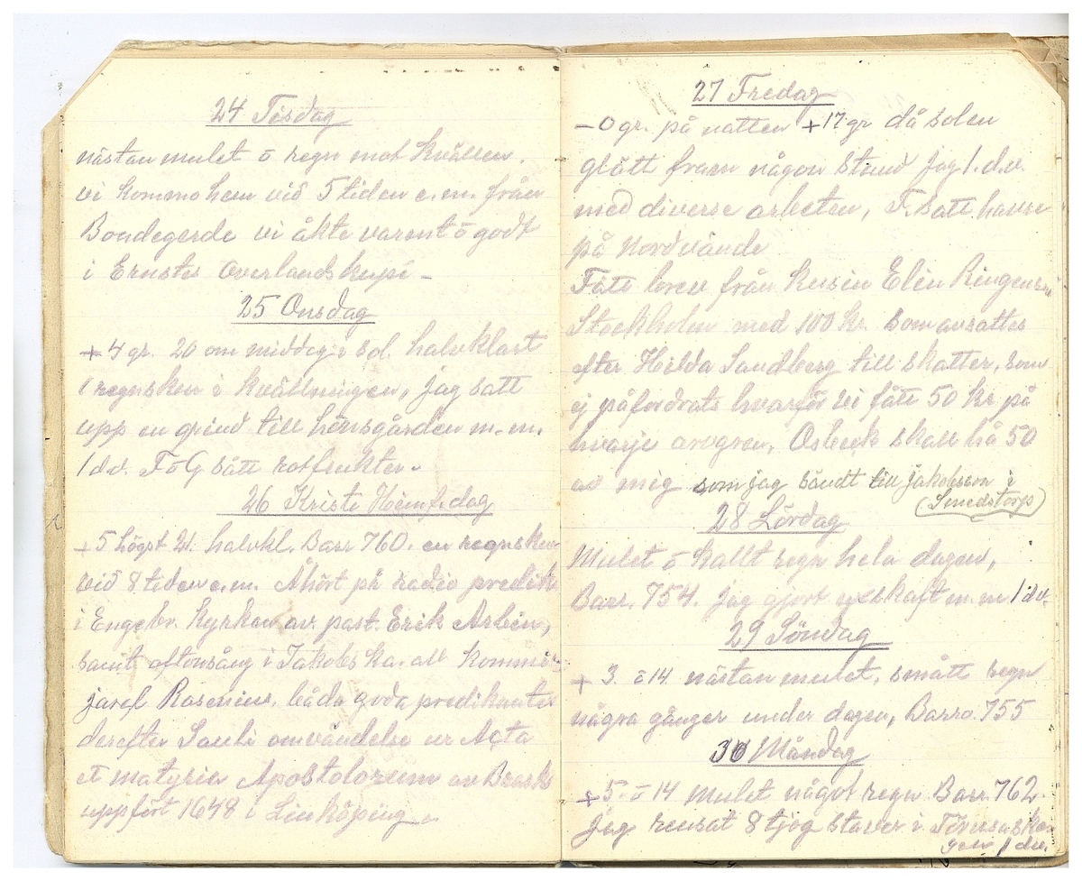 Gullereddagboken 1927 2