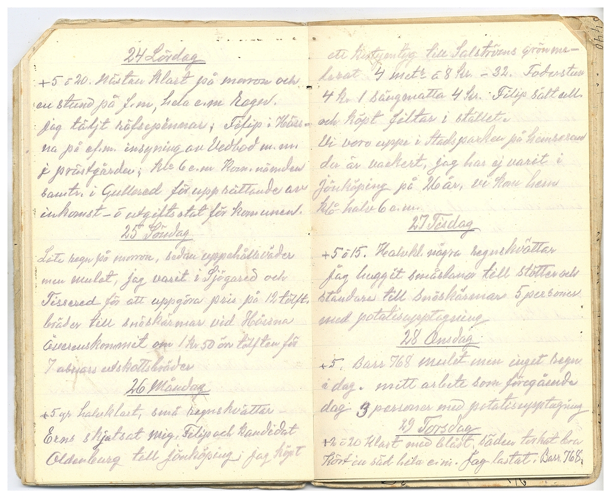 Gullereddagboken 1927 2