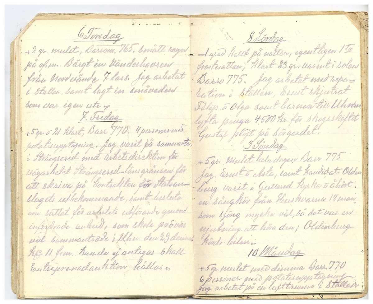 Gullereddagboken 1927 2