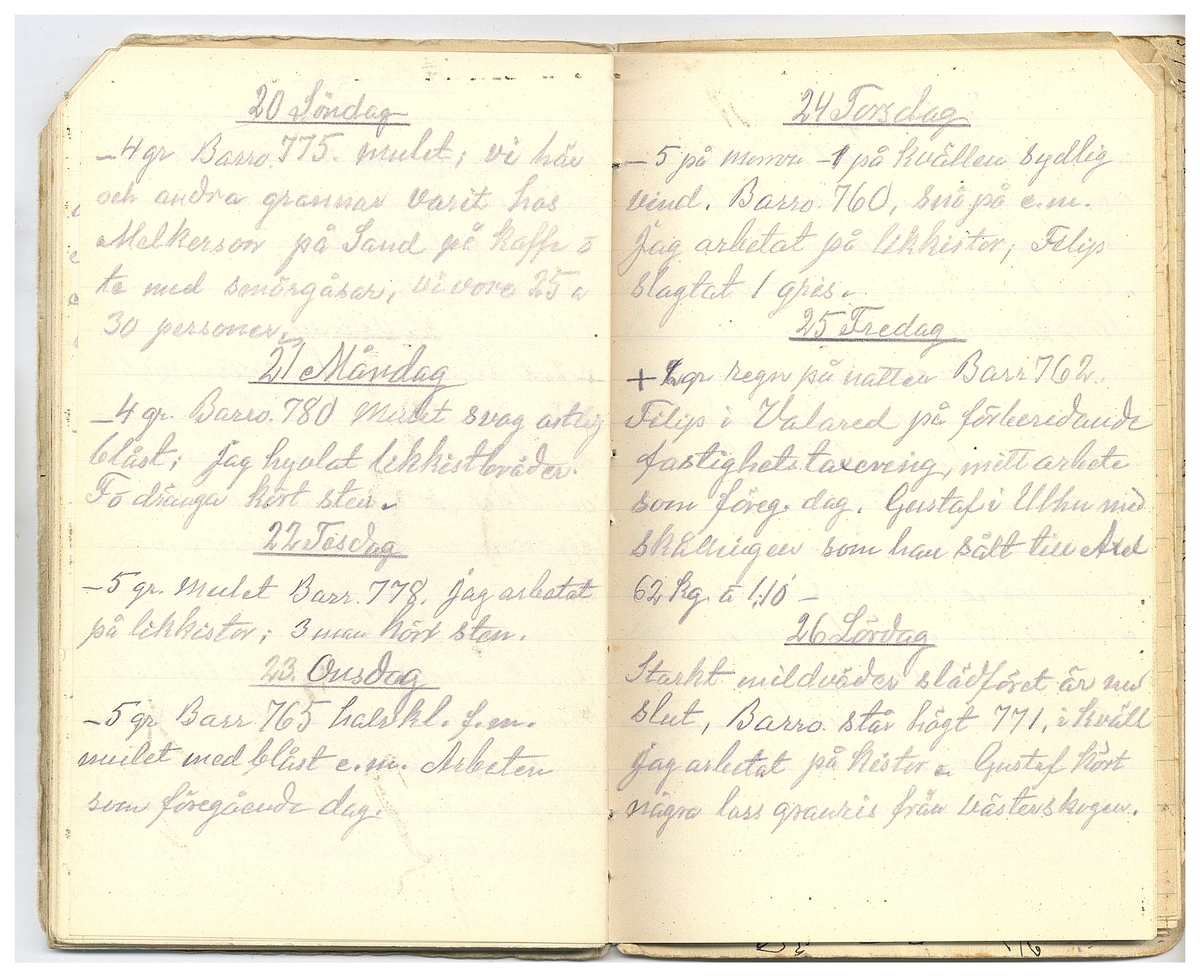 Gullereddagboken 1927 2