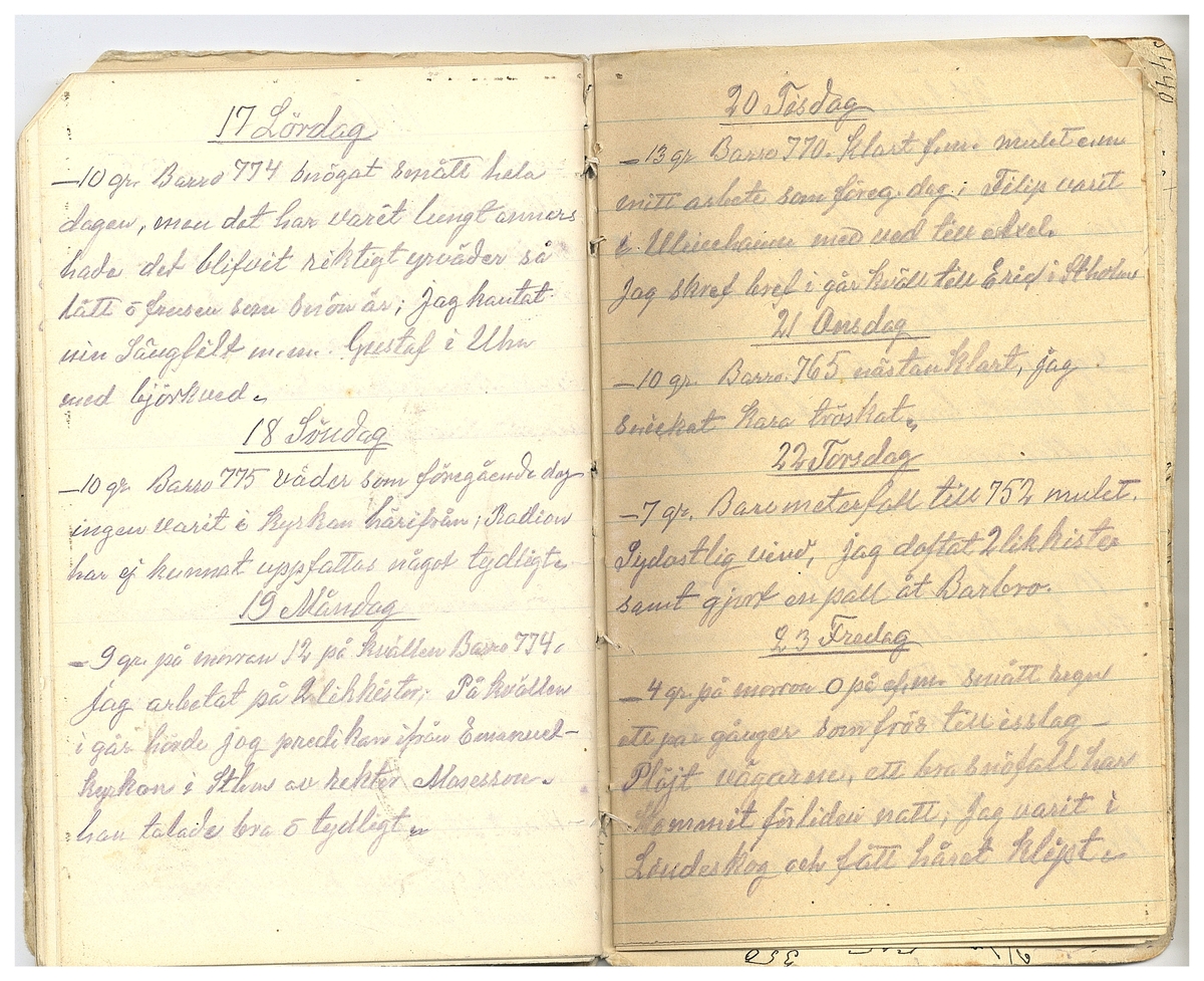 Gullereddagboken 1927 2