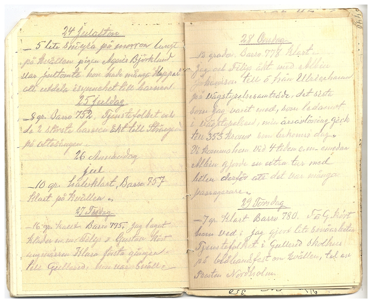 Gullereddagboken 1927 2