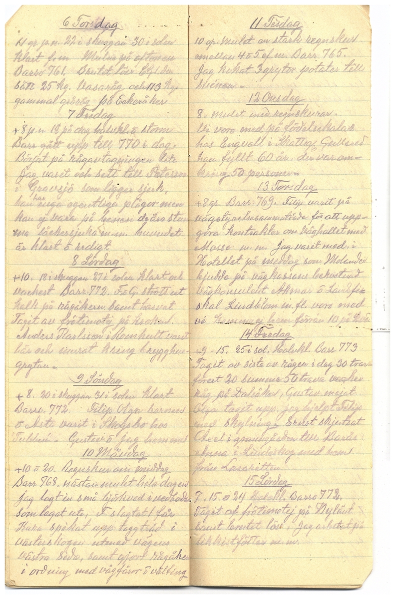 Gullereddagboken 1928