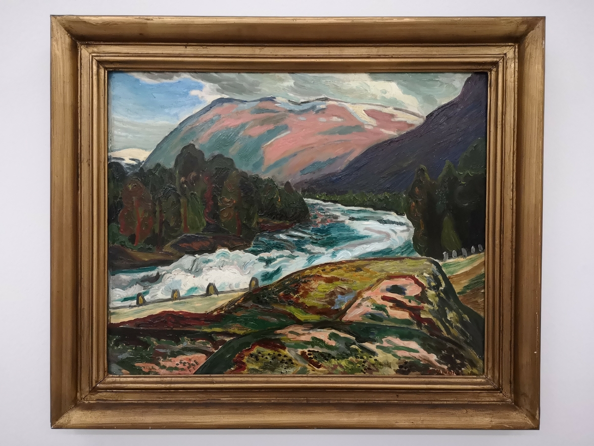 Pollfoss [Oljemaleri]