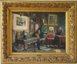 Interiør [Oljemaleri]