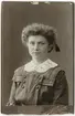 Kabinettsfotografi - Ester, Uppsala 1913