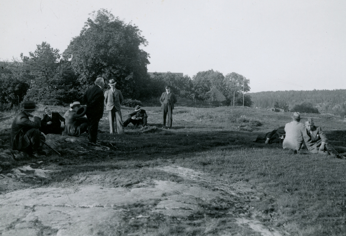 Kornrådet på Skjeberghaugen 27.8.1936