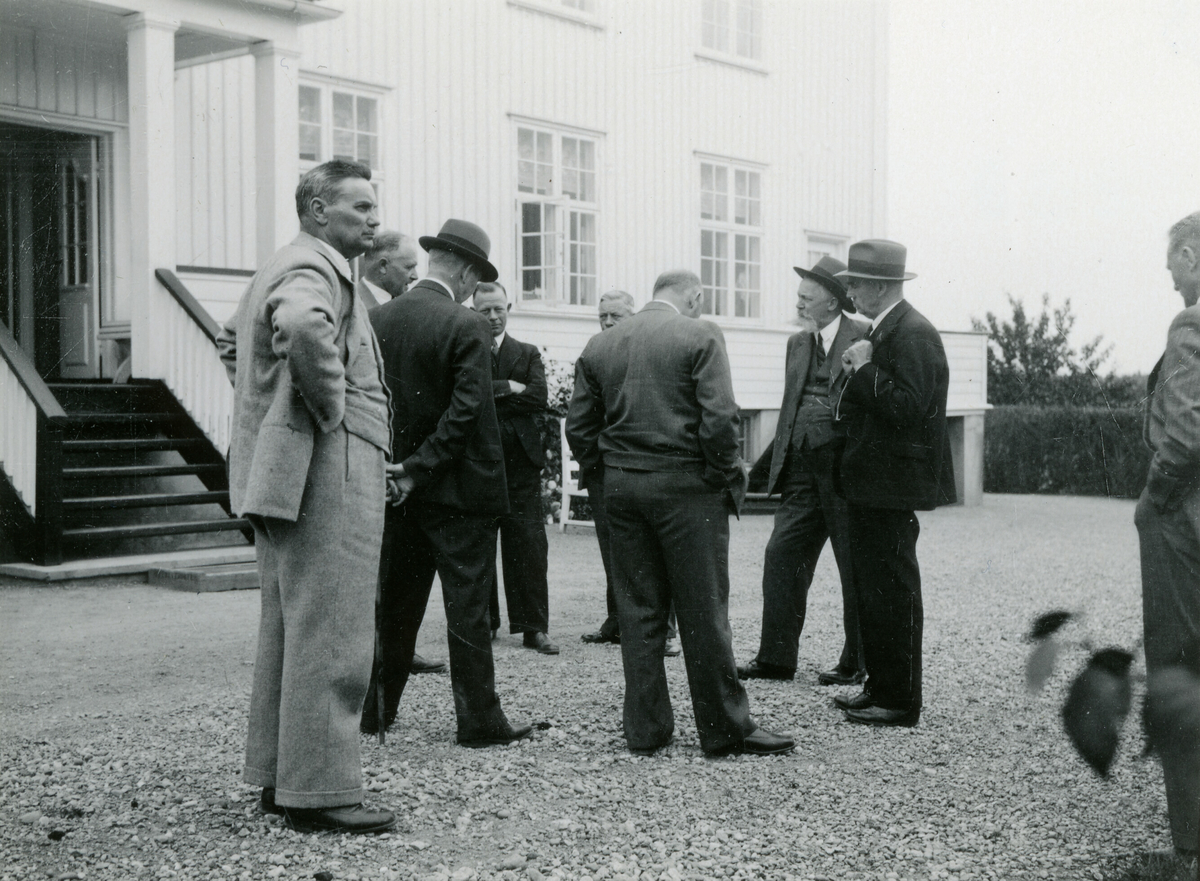 Kornrådet på Haga småbruksskule 29.8.1936.