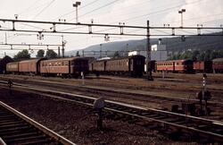 Personvogner og styrevogner for dieselmotorvogn på Skamarken