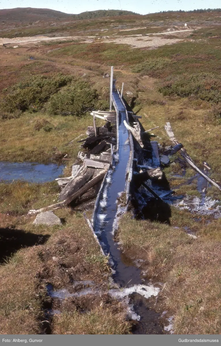 Lom 1977
Vassveg, trolag nær Brimi Fjellstugu ved Tesse