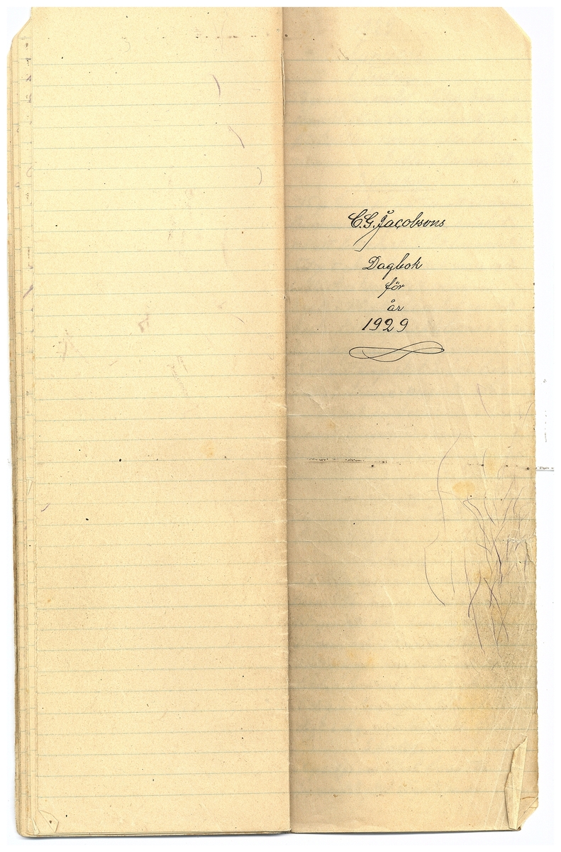 Gullereddagboken 1929 2