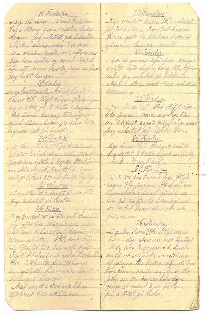 Gullereddagboken 1929 2