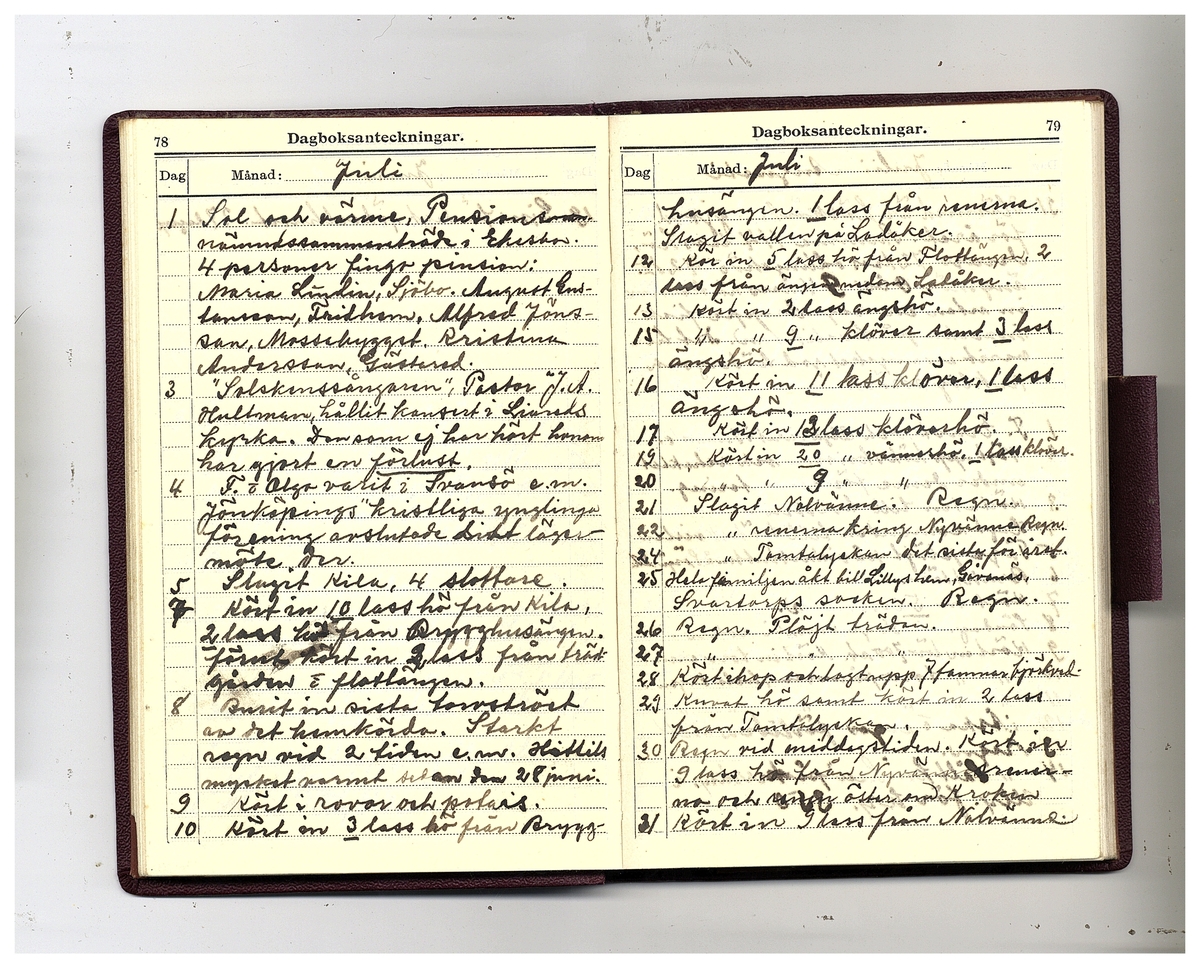 Gullereddagboken 1926 (Filip)