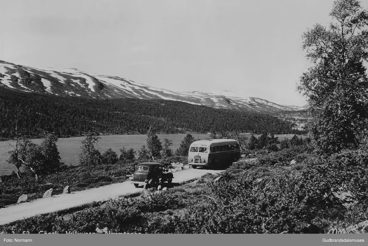 OKB-buss ved Vuluvatnet