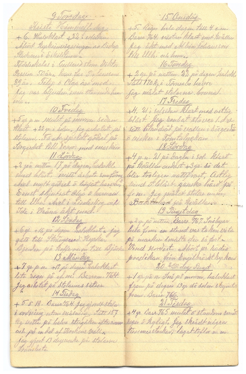 Gullereddagboken 1929 2