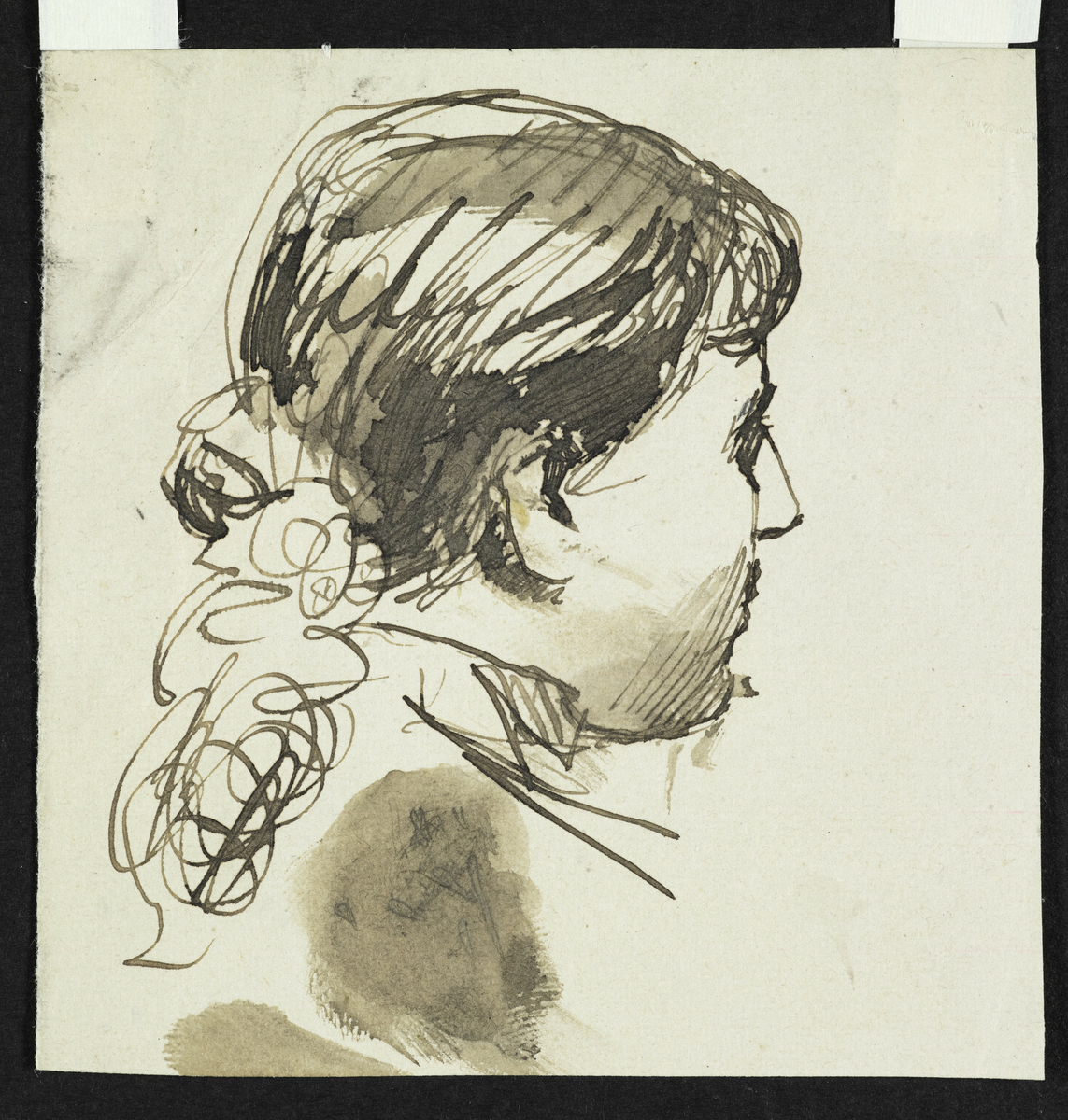Hans Gude, Tegninger