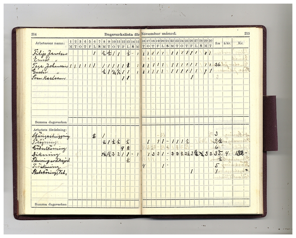 Gullereddagboken 1926 (Filip)