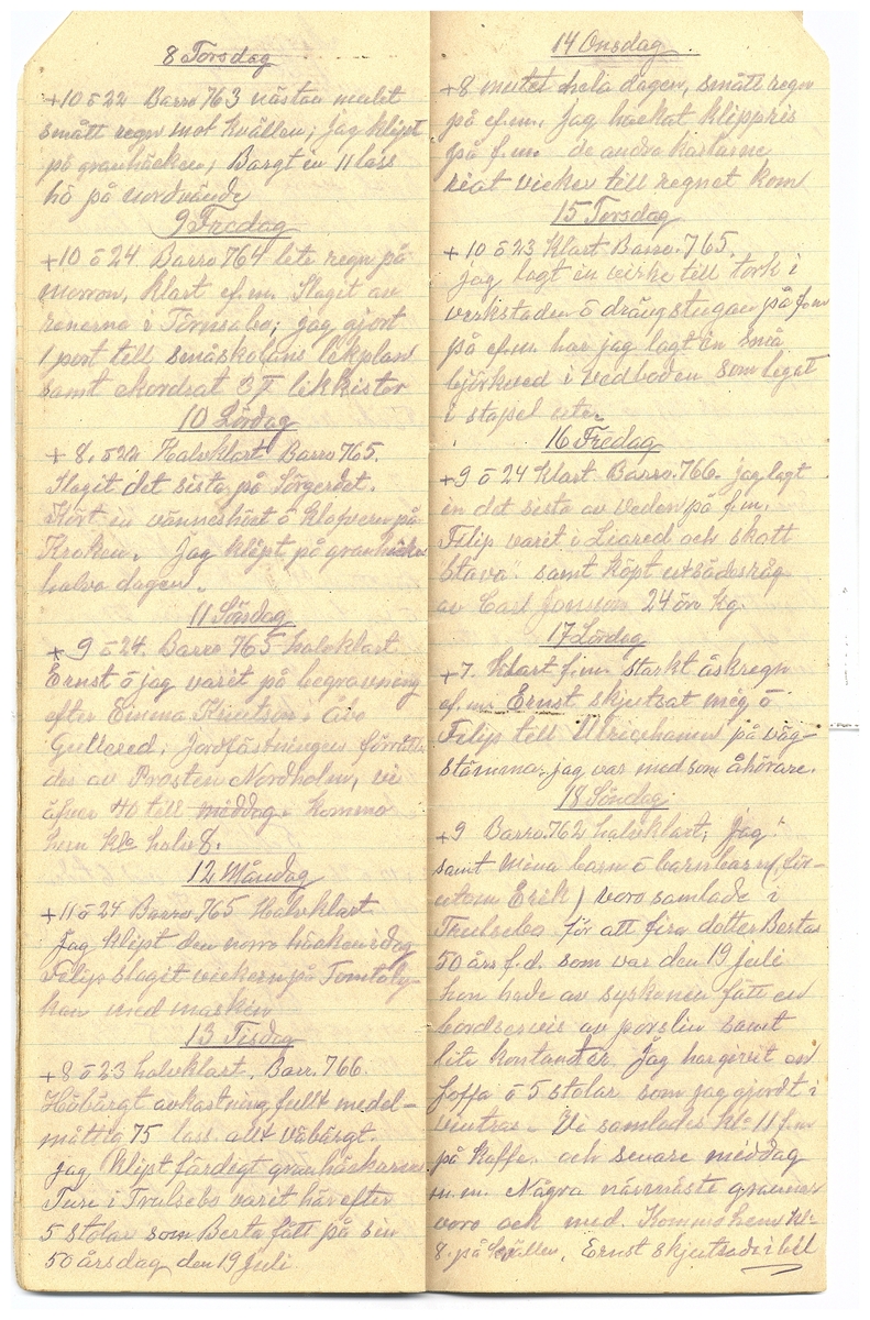 Gullereddagboken 1929 2