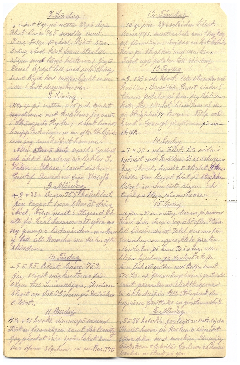 Gullereddagboken 1929 2