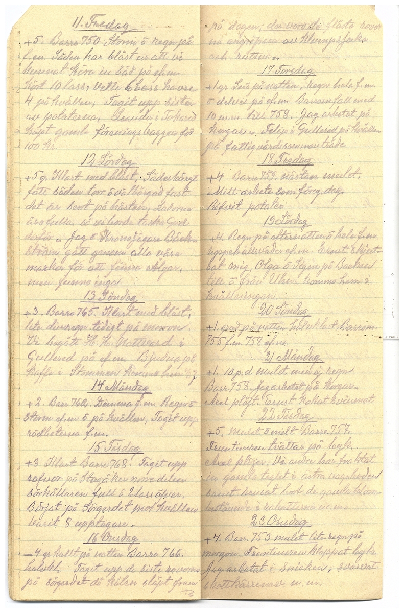 Gullereddagboken 1929 2