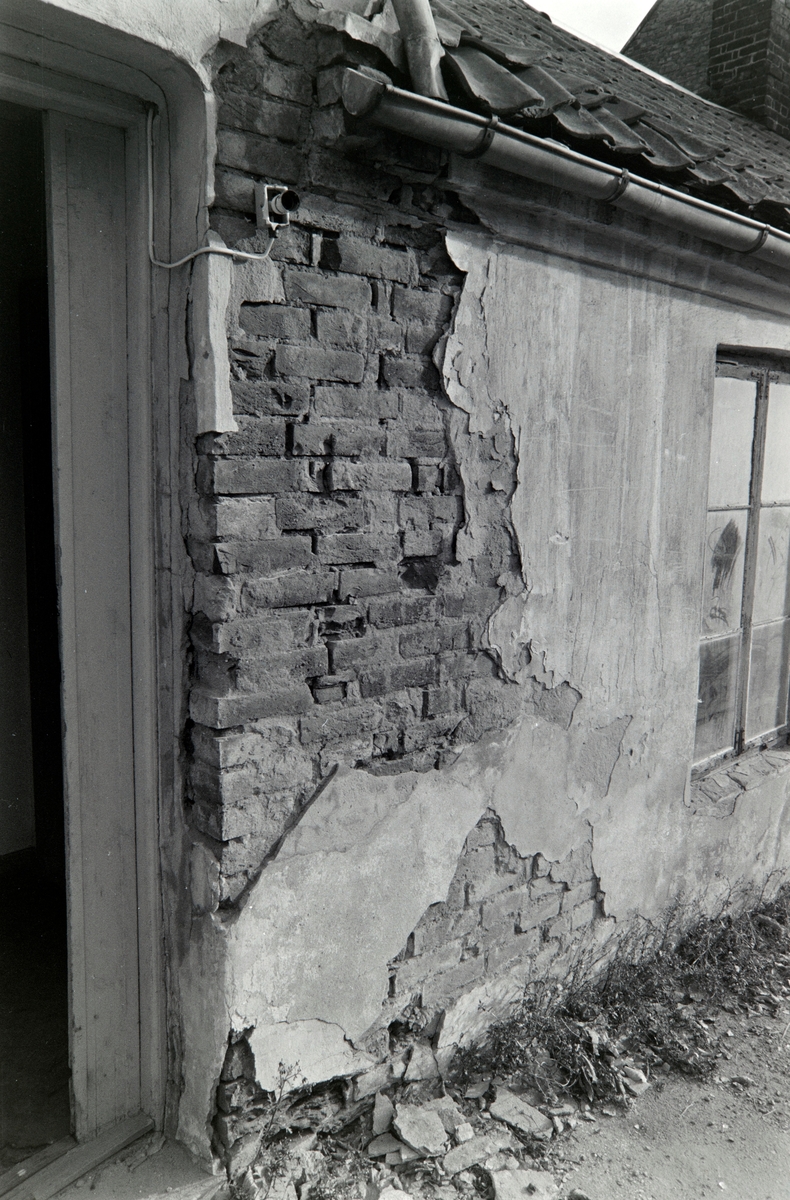 Østregate 2-4, Hamar, fasade, murpuss, teglstein,