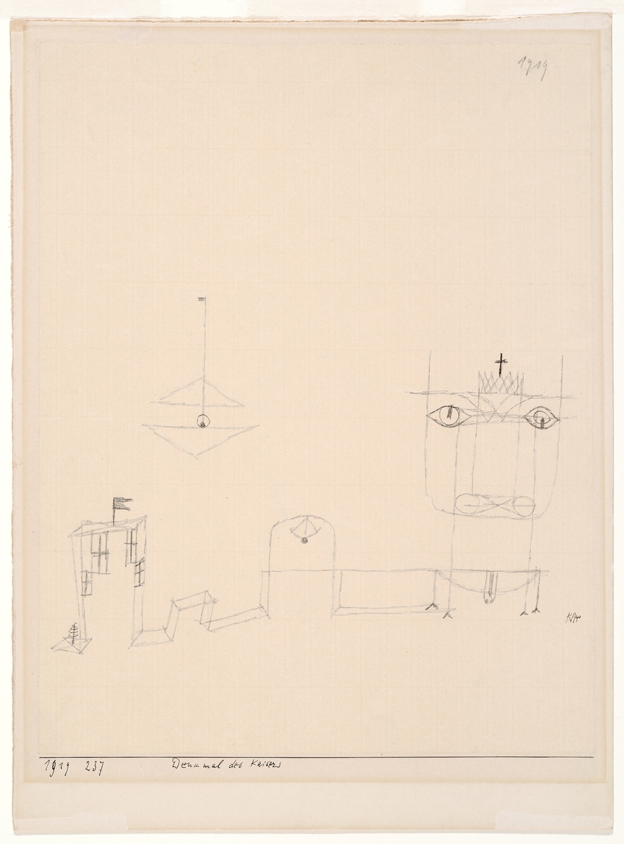Keiserens monument [Tegning]
