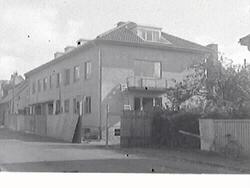 Byggnaden på Engelbrektsgatan i kv Östertull 303 där Judit S