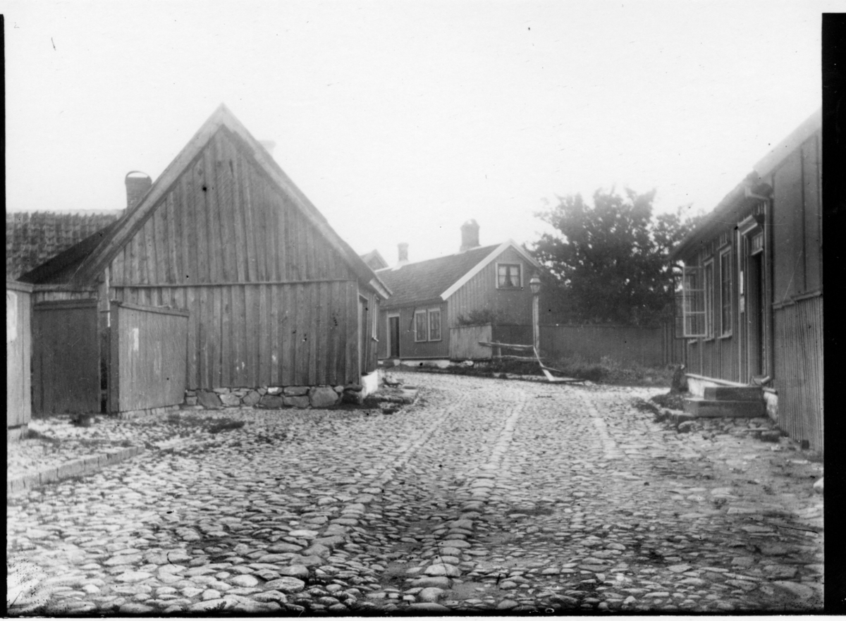 Storgatan/Skepparesträtet
Hindströmsgården till vänster