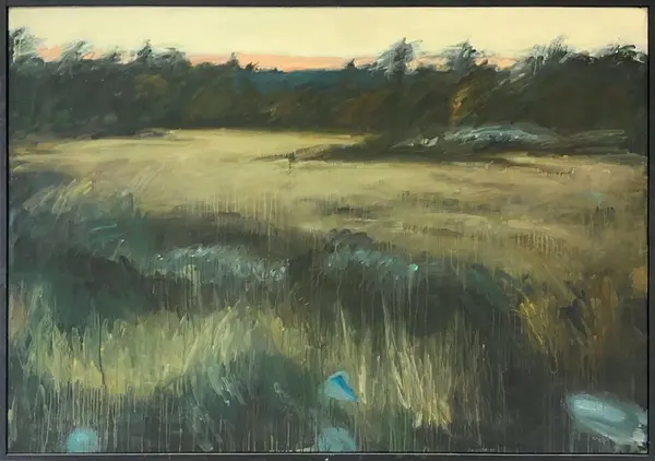 Myr i solnedgang [maling]